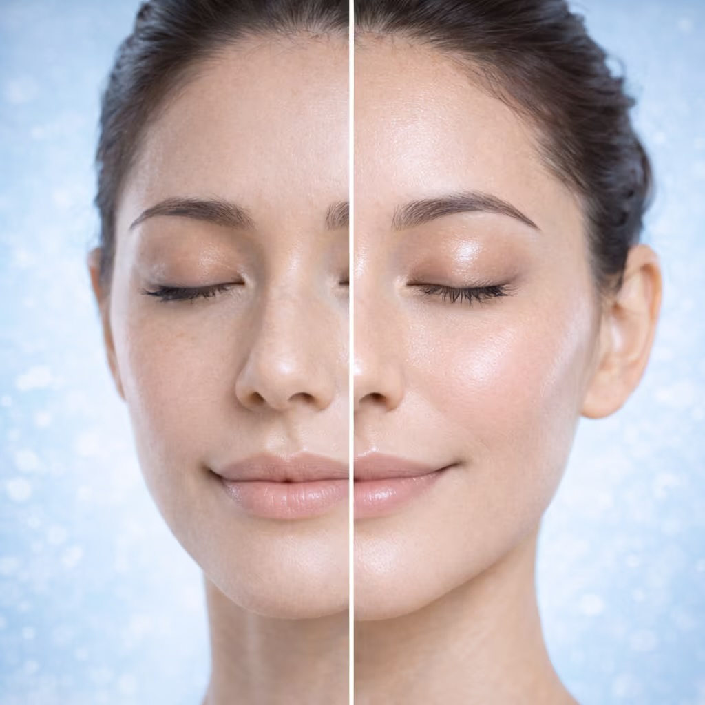 Hydrated and Rejuvenated Skin at Be Well Clinic